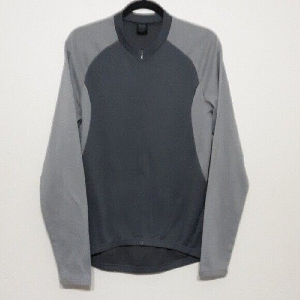 REI men's bike cycling shirt 1/2 zip back pockets  size M
